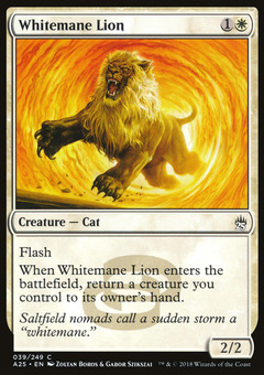 Whitemane Lion